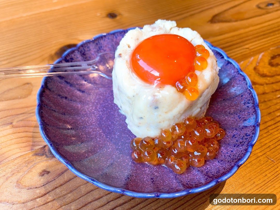Egg and Caviar Dessert