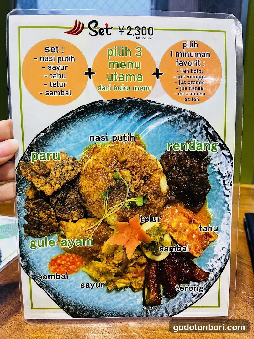 Matahari Padang Dotonbori Halal