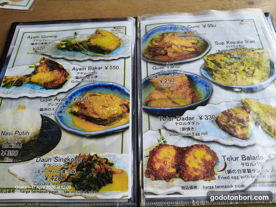 Matahari Padang Dotonbori Halal