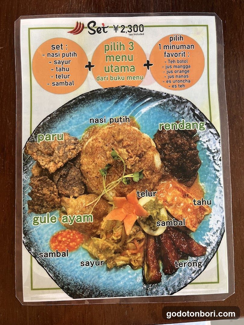 Matahari Padang Dotonbori Halal