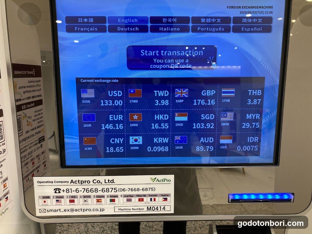 Smart Exchange Currency Money Exchange Machine
