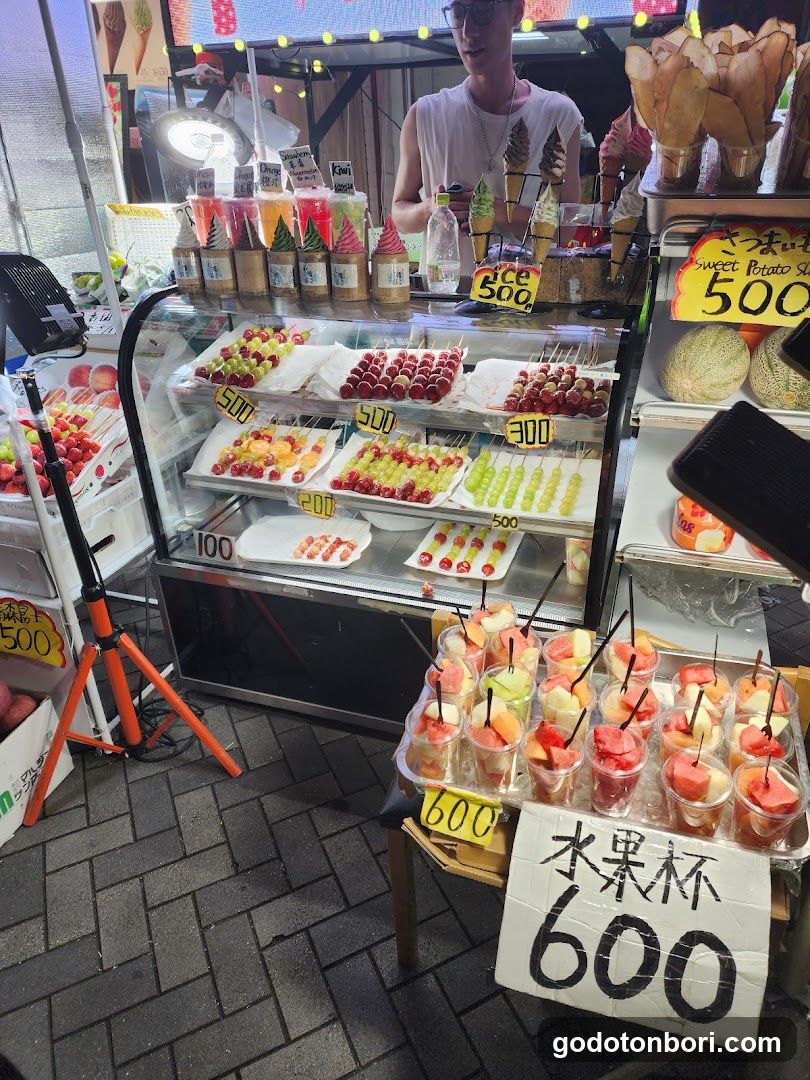 300 Yen Candied Fruit Shop