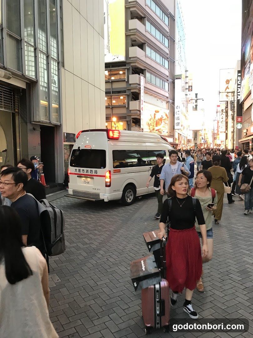 Osakashi Fire Department Chuo Fire Department Dotonbori Branch