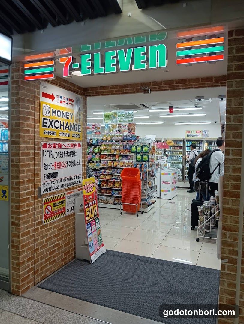 7-Eleven Osaka Nankai Nanba Station Chuo Exit 2nd flr