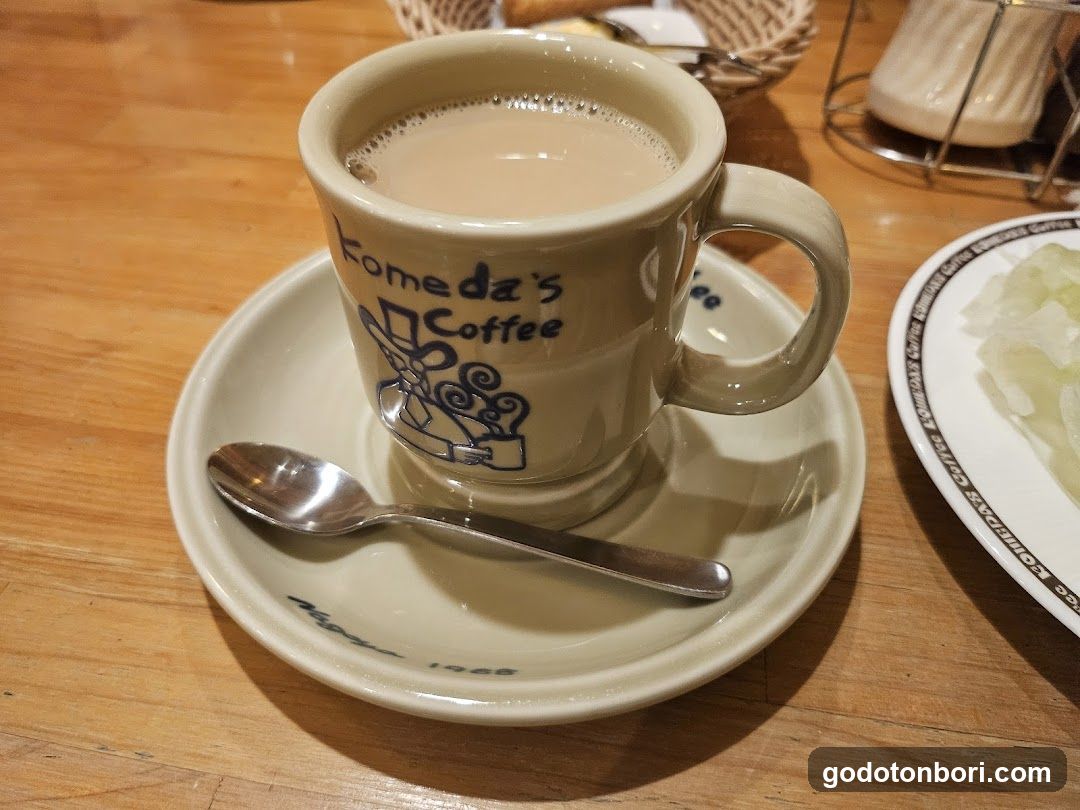 Comeda's Coffee Cup and Saucer