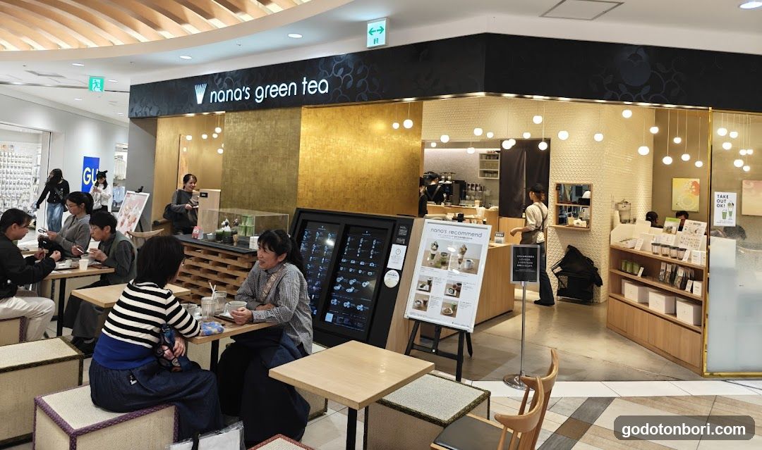 nana's green tea parfait Namba CITY