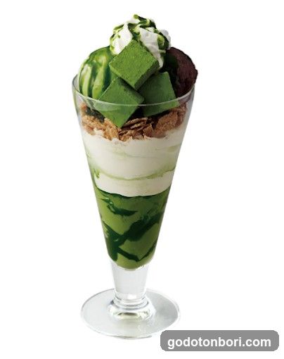 nana's green tea parfait Namba CITY