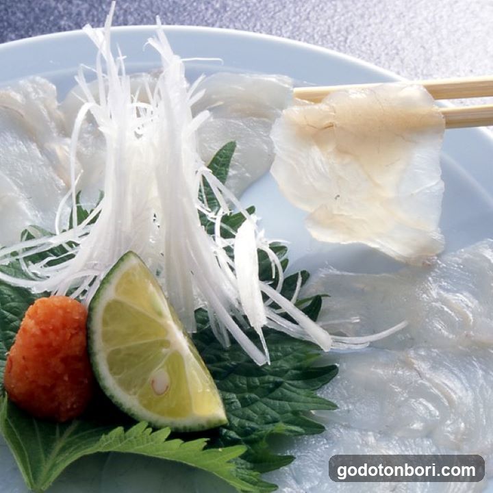 Sashimi Platter with Ginger and Wasabi