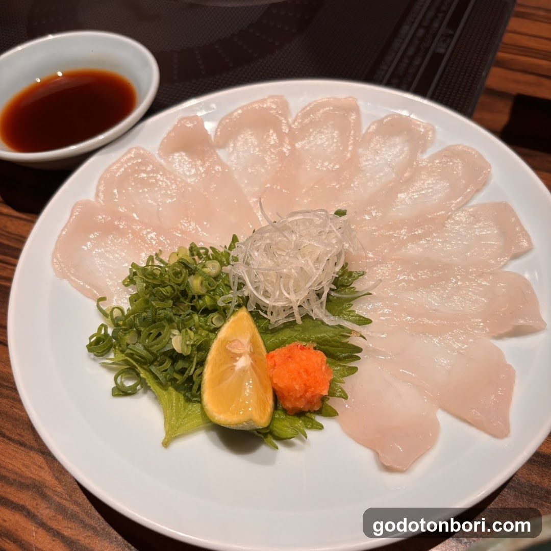 Sashimi Platter with Garnish