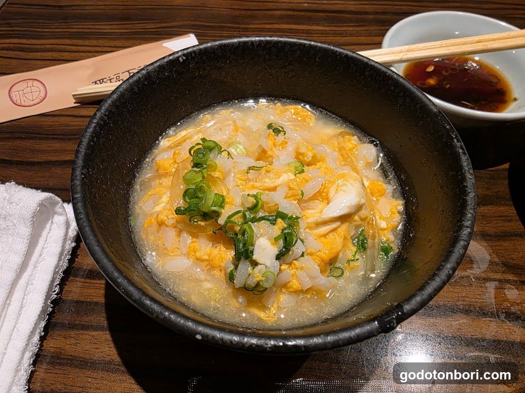 Japanese Bowl with Egg and Scallions