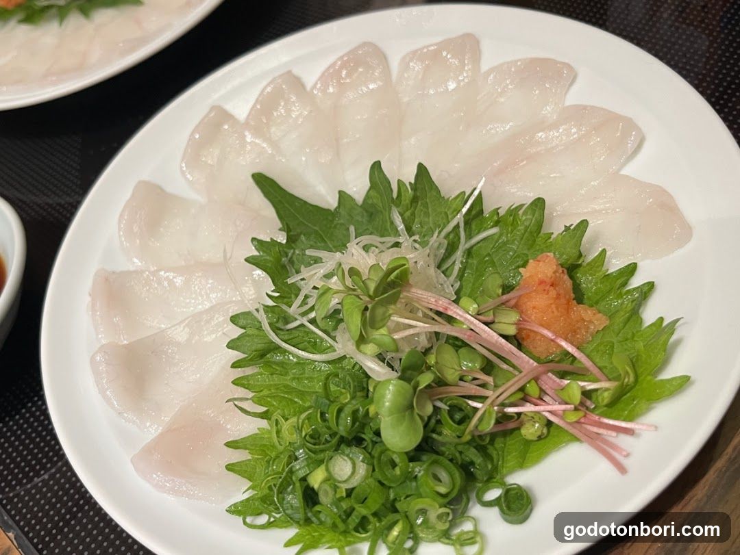 Sashimi Platter with Garnish