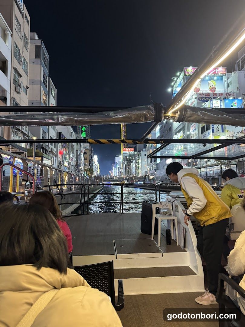 Night Canal Cruise View