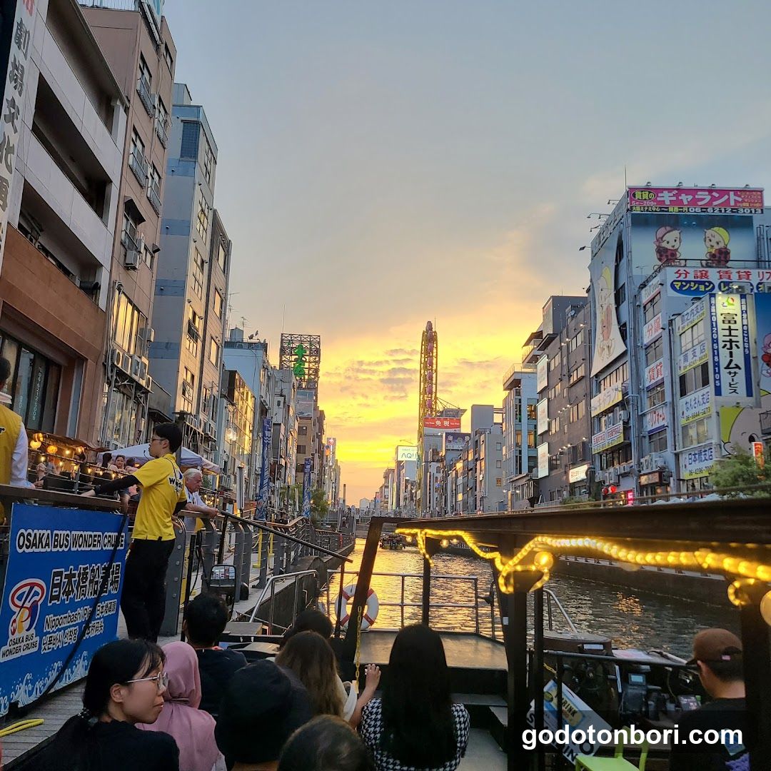 Daiwa-kan River Cruise at Sunset