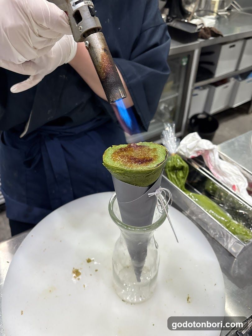 Matcha Dessert Preparation