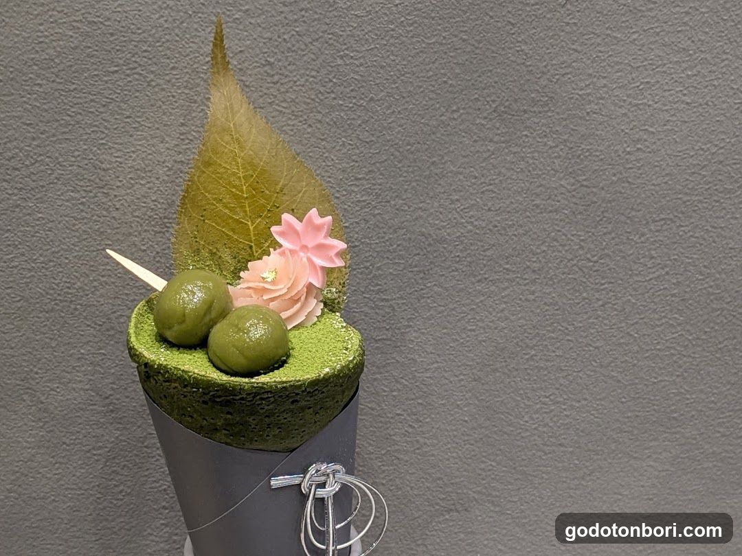 Matcha Dessert Display