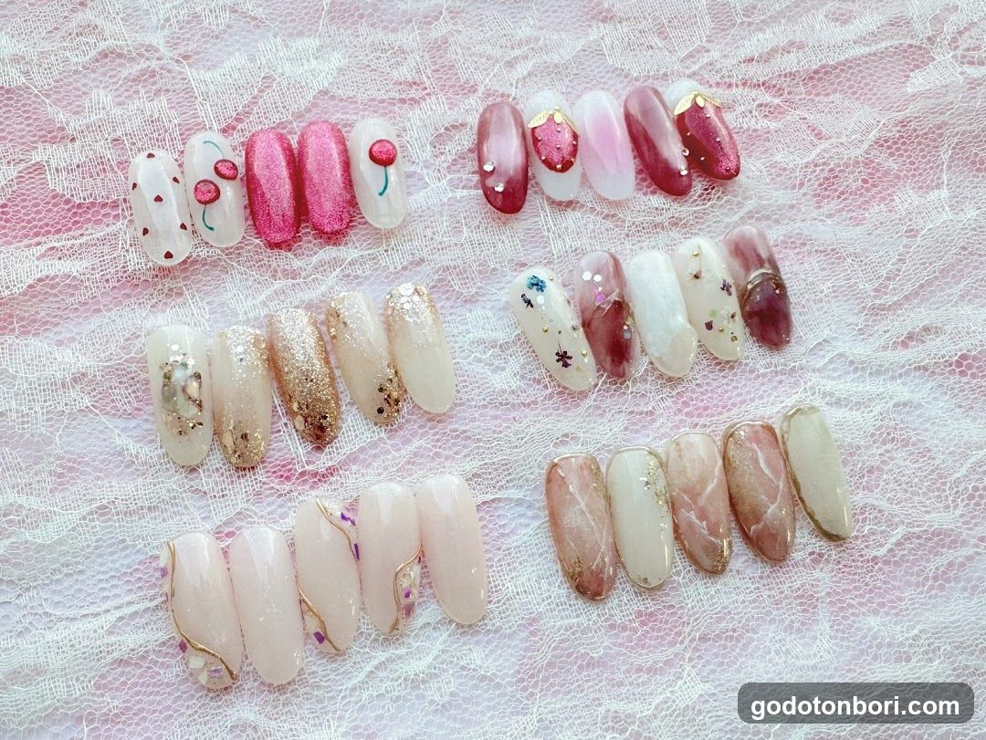 Eyelash Saron joie ange Nanbaten Nails