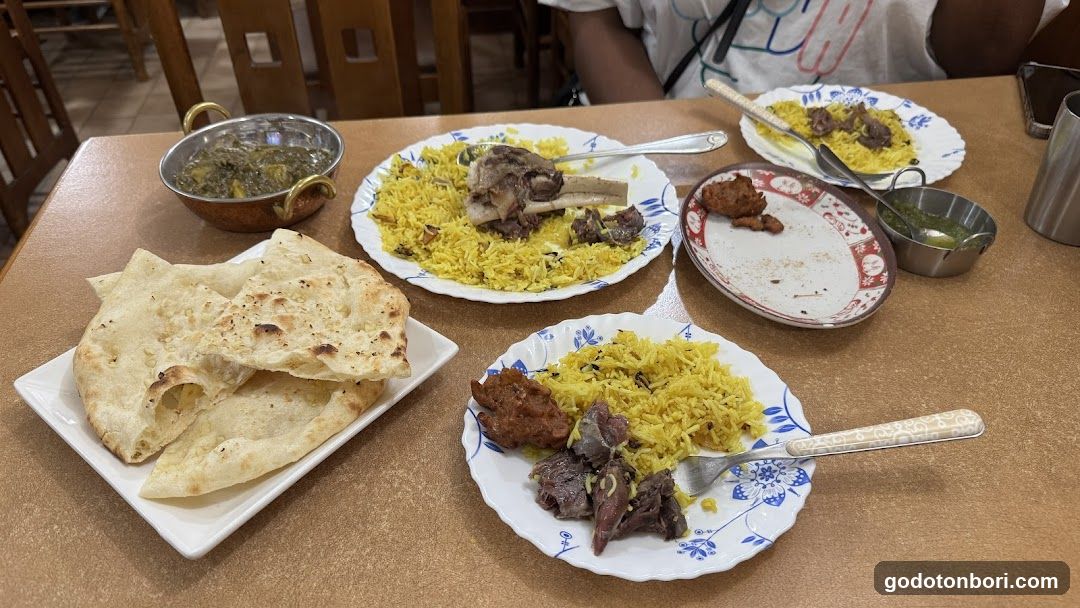 Biryani Meal Spread