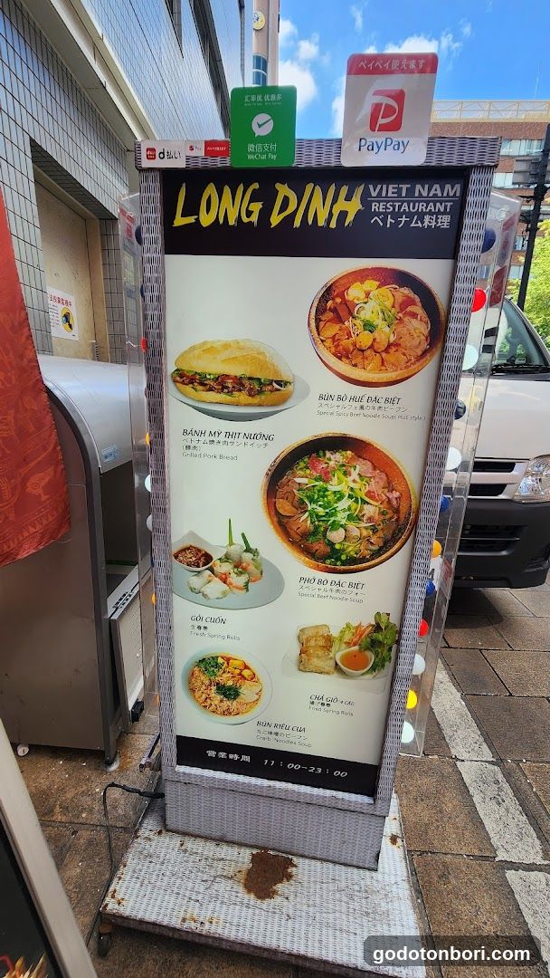 Viet Nam Restaurant Menu Board