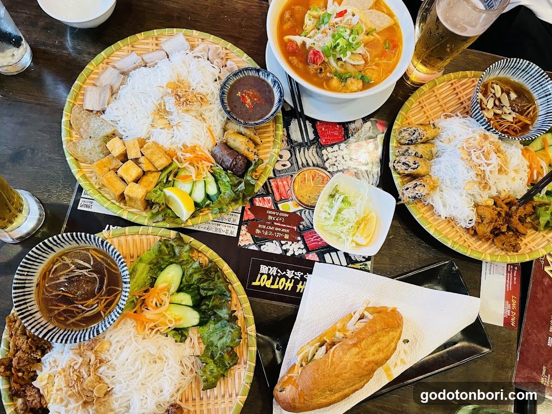 Vietnamese Food Spread
