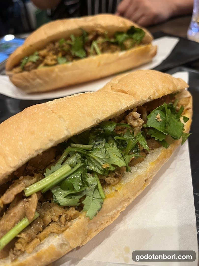 Vietnamese Banh Mi Sandwiches