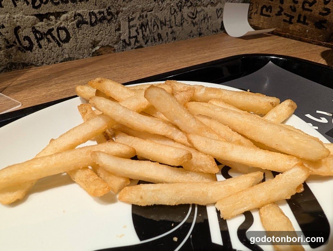 Fries on a Plate