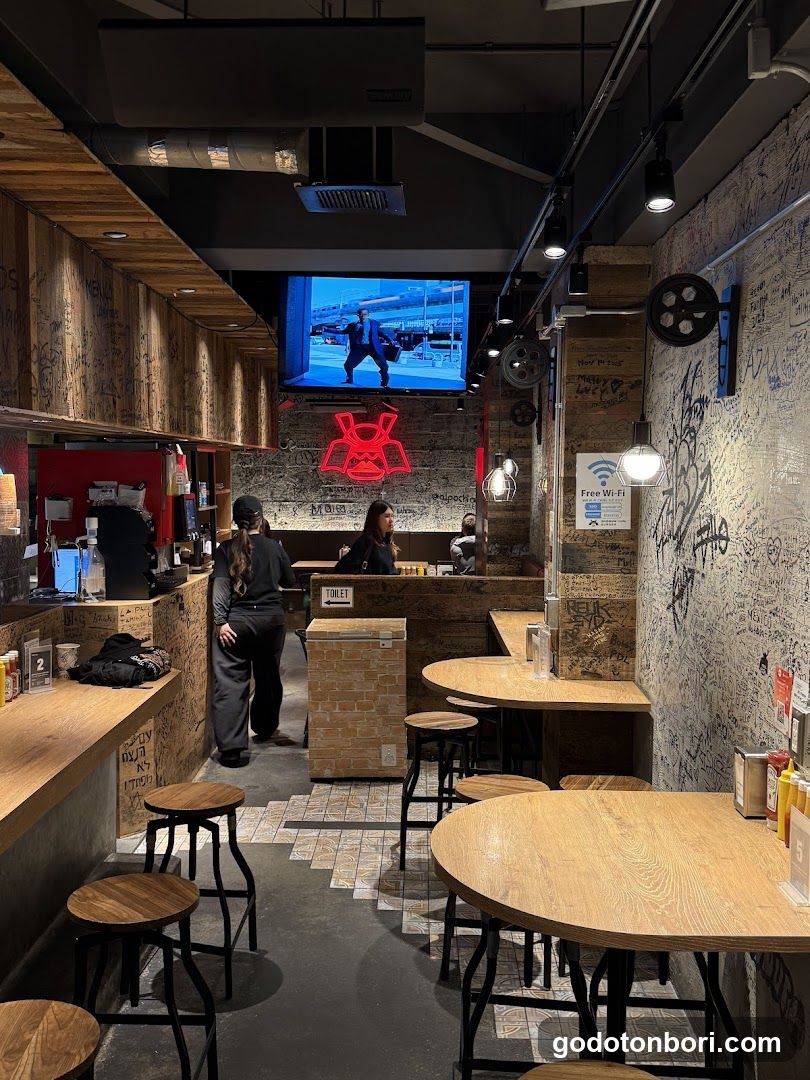 Interior of a cafe or restaurant