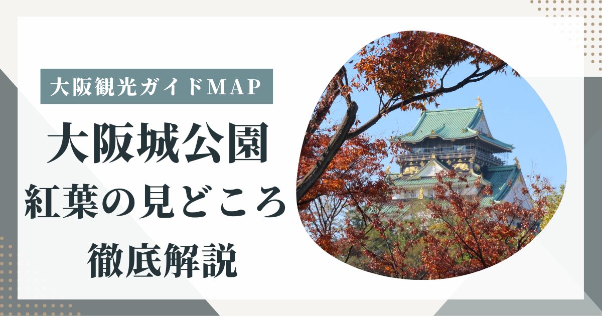 Autumn Foliage at Osaka Castle Park