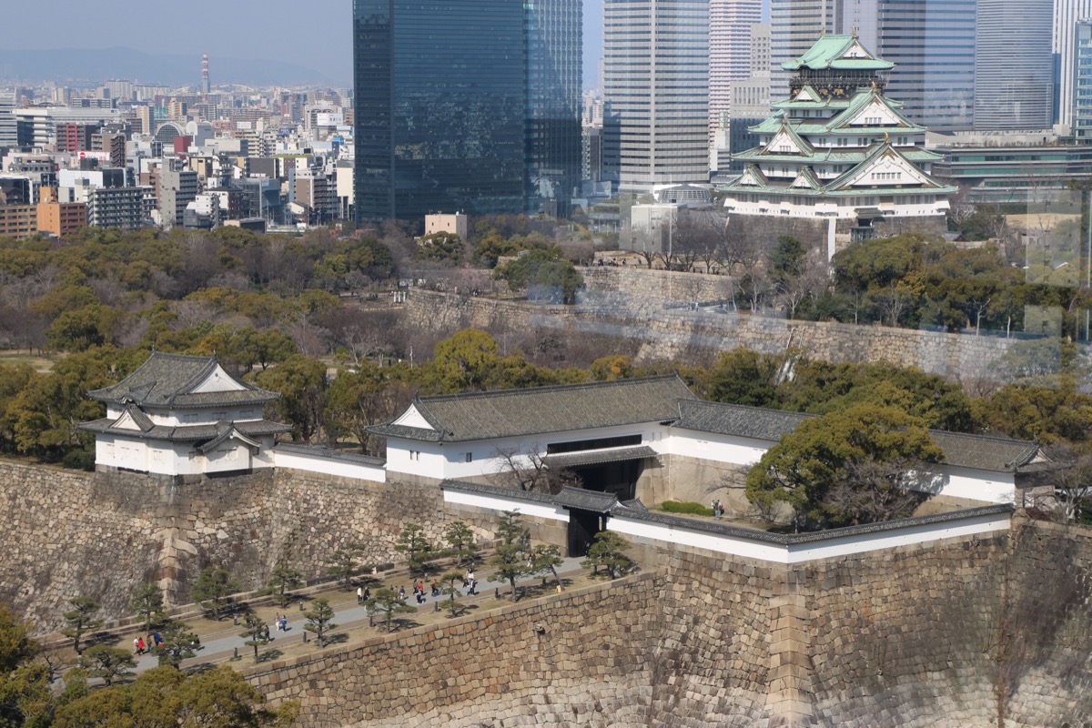 Osaka Castle Turrets Special Opening